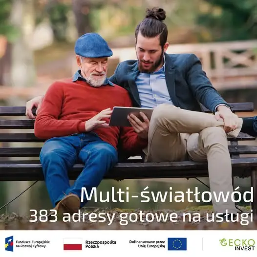 Światłowód w gminie Stare Pole: 383 z 485 punktów już aktywnych