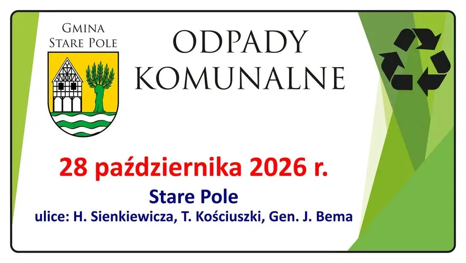 Znakowanie pojemników na odpady w Starym Polu – 28 października